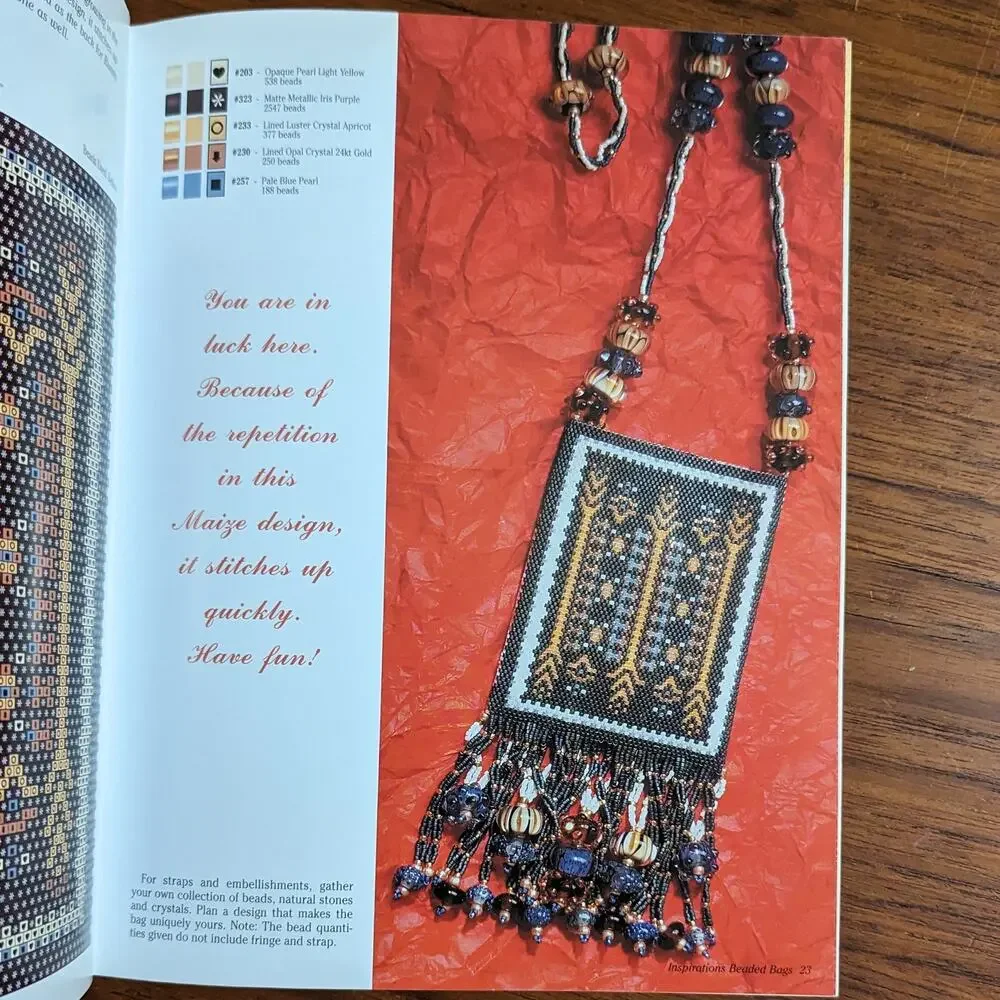 Inspirations Beaded Bags Pattern Book